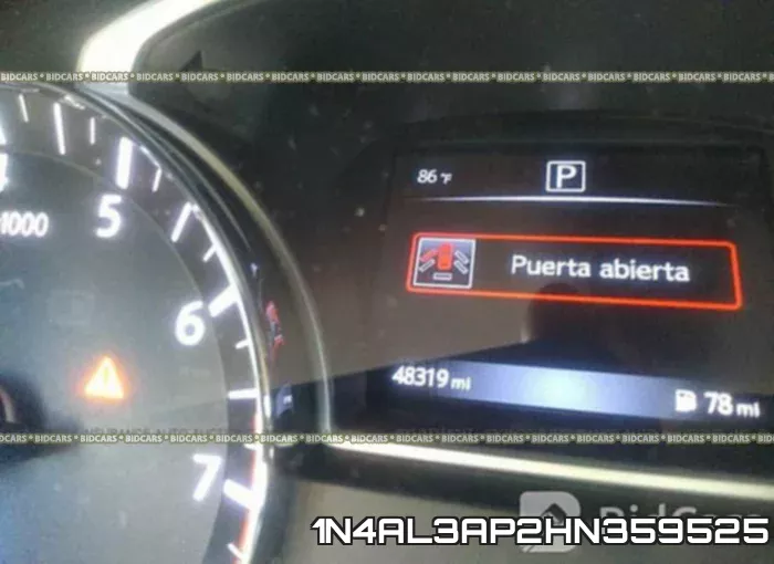 1N4AL3AP2HN359525 фото 8