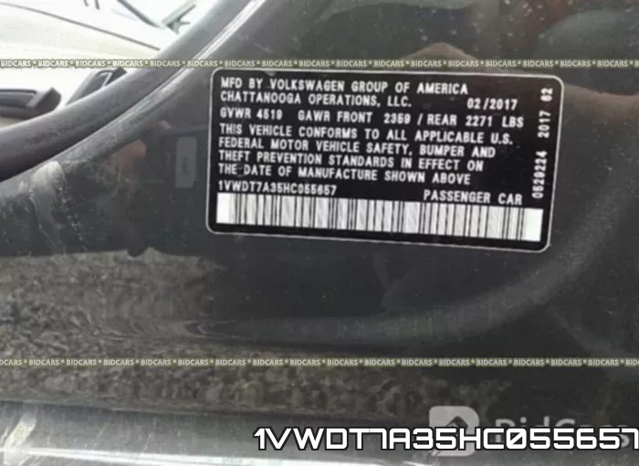 1VWDT7A35HC055657 фото 10