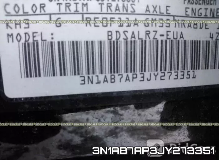 3N1AB7AP3JY273351 фото 10