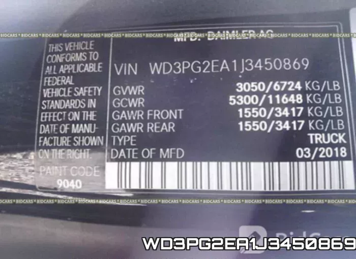 WD3PG2EA1J3450869 фото 10