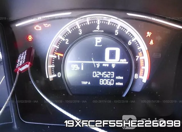 19XFC2F55HE226098 фото 8