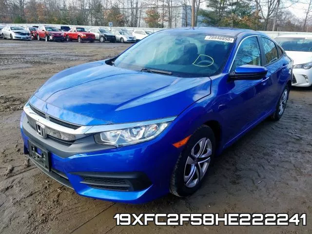 19XFC2F58HE222241 фото 3