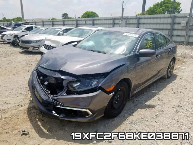 19XFC2F68KE038871 фото 3