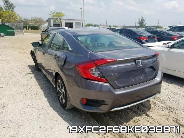 19XFC2F68KE038871 фото 4