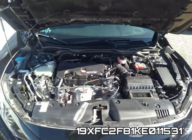 19XFC2F81KE011531 фото 2