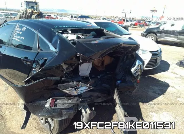 19XFC2F81KE011531 фото 7