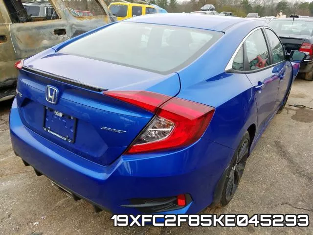 19XFC2F85KE045293 фото 5