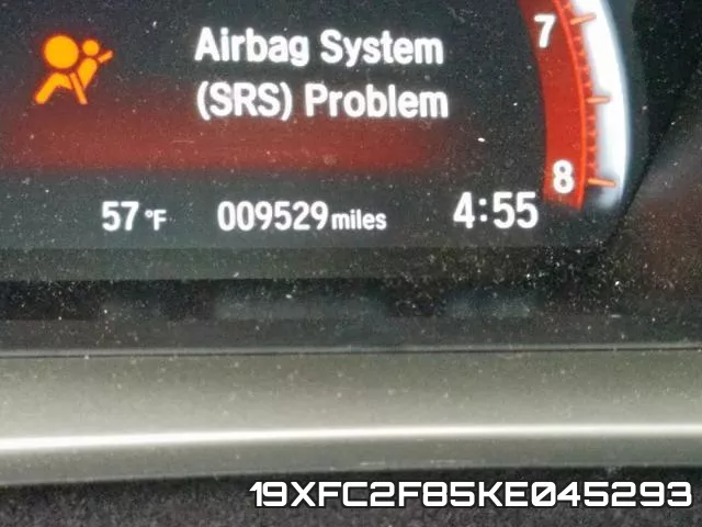 19XFC2F85KE045293 фото 9