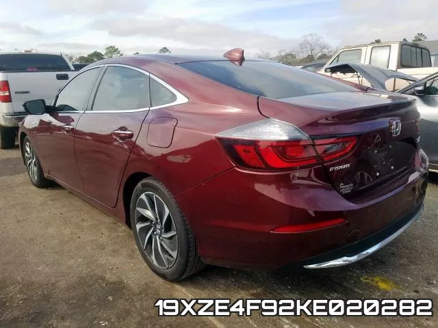 19XZE4F92KE020282 фото 4