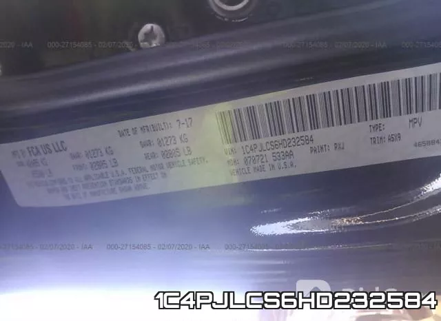 1C4PJLCS6HD232584 фото 10
