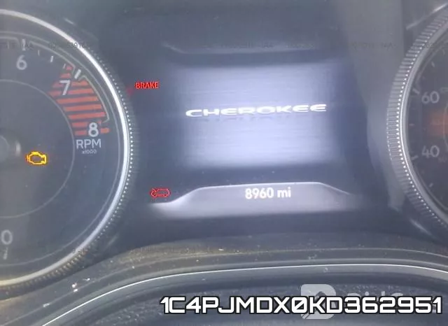 1C4PJMDX0KD362951 фото 8