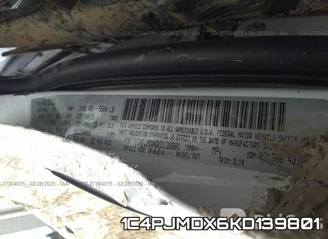 1C4PJMDX6KD139801 фото 10