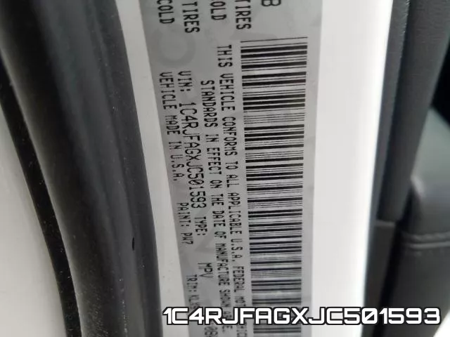 1C4RJFAGXJC501593 фото 2