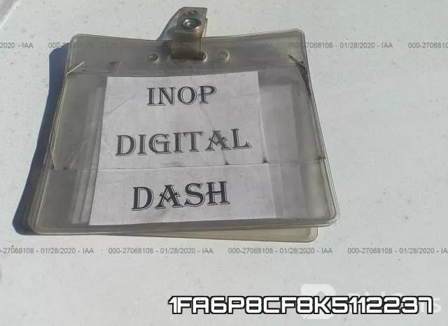 1FA6P8CF8K5112237 фото 8