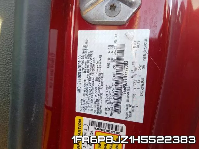 1FA6P8JZ1H5522383 фото 2