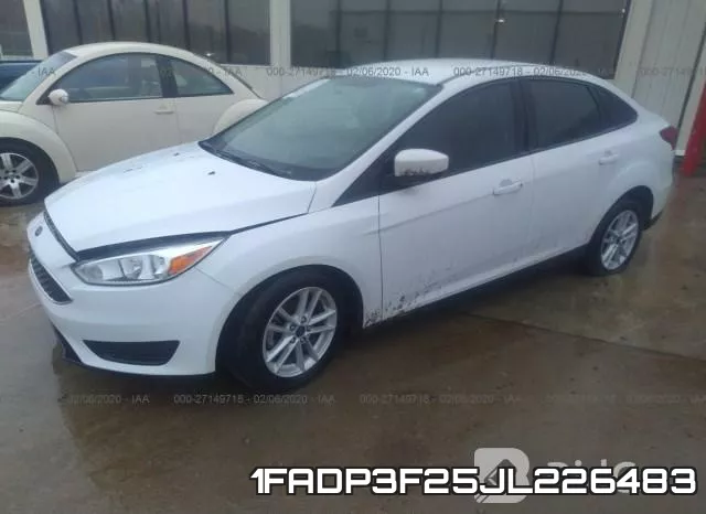 1FADP3F25JL226483 фото 3