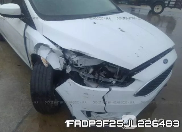 1FADP3F25JL226483 фото 7