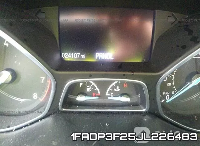 1FADP3F25JL226483 фото 8