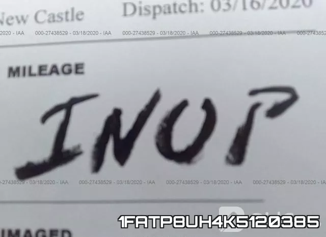 1FATP8UH4K5120385 фото 8