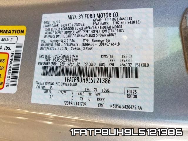 1FATP8UH9L5121386 фото 2