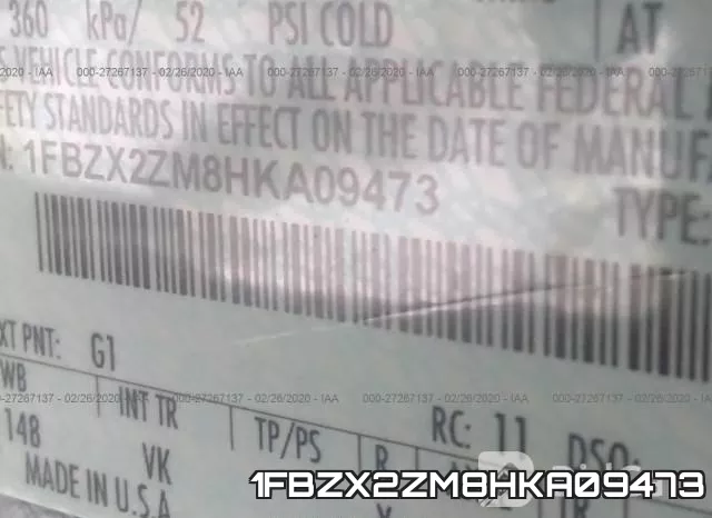 1FBZX2ZM8HKA09473 фото 10