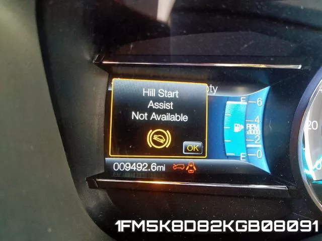 1FM5K8D82KGB08091 фото 9
