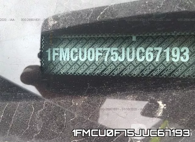 1FMCU0F75JUC67193 фото 10