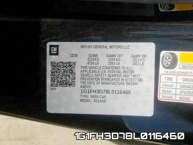 1G1FH3D78L0116460 фото 2