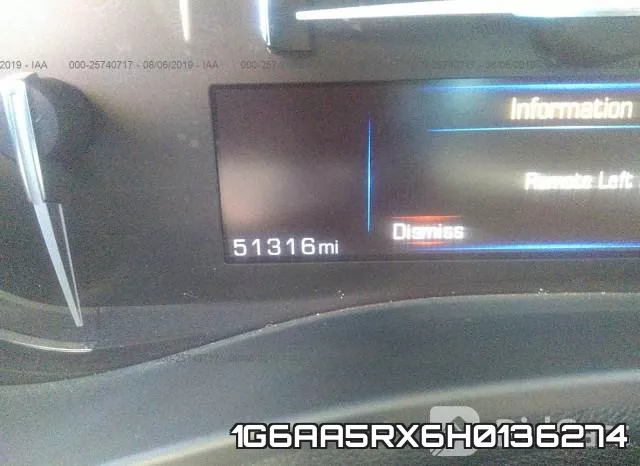 1G6AA5RX6H0136274 фото 8