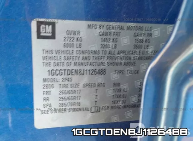 1GCGTDEN8J1126488 фото 10