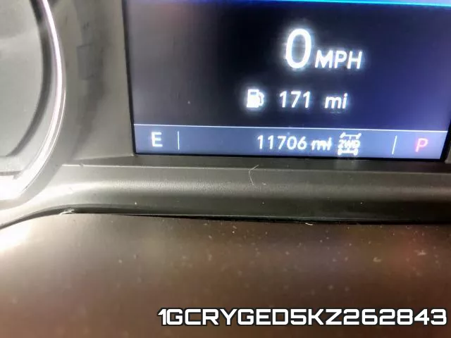 1GCRYGED5KZ262843 фото 9