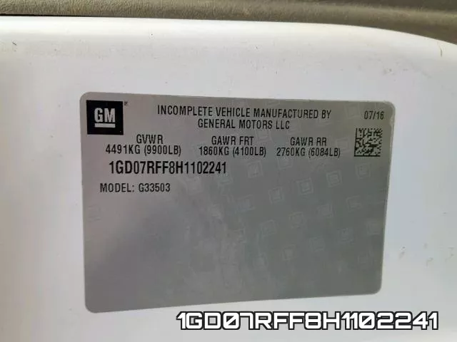 1GD07RFF8H1102241 фото 2