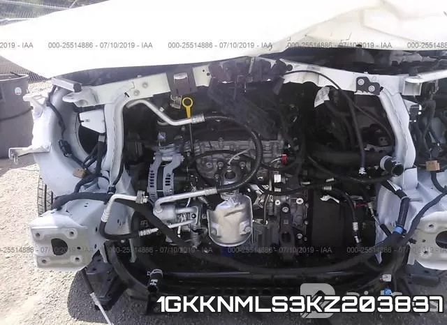 1GKKNMLS3KZ203837 фото 2