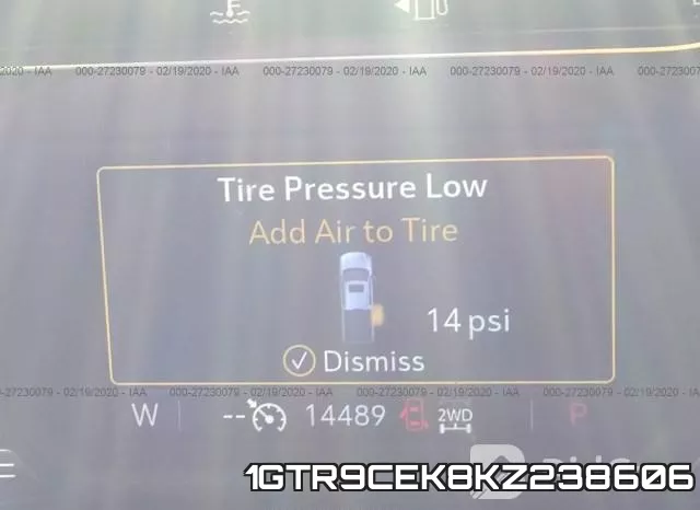 1GTR9CEK8KZ238606 фото 8