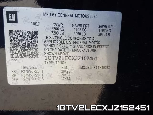 1GTV2LECXJZ152451 фото 2