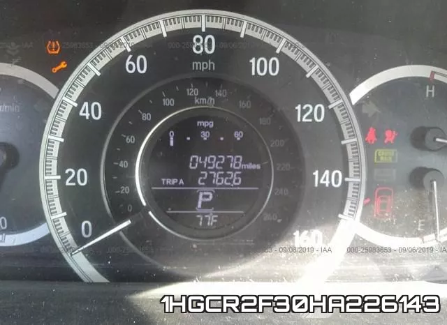 1HGCR2F30HA226143 фото 8