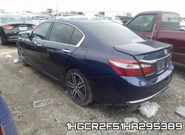 1HGCR2F51HA295389 фото 4