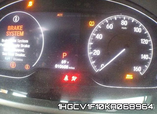 1HGCV1F10KA068964 фото 8