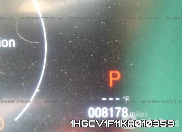 1HGCV1F11KA010359 фото 8