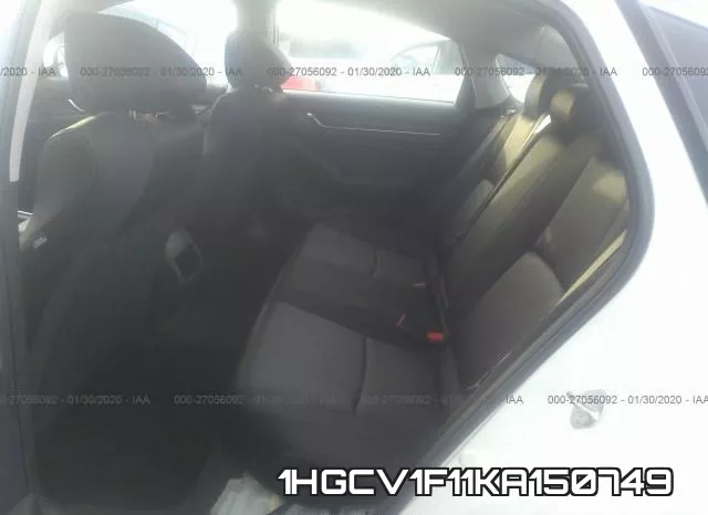 1HGCV1F11KA150749 фото 9
