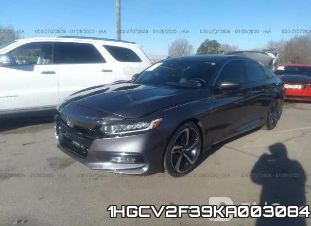 1HGCV2F39KA003084 фото 3