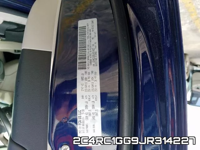 2C4RC1GG9JR314227 фото 2