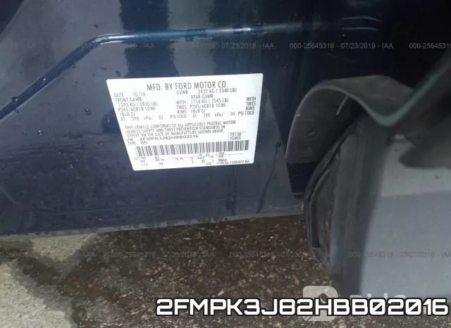 2FMPK3J82HBB02016 фото 10