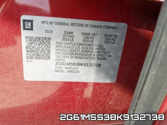 2G61M5S38K9132738 фото 2