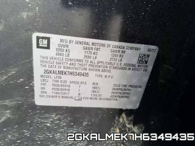 2GKALMEK7H6349435 фото 2