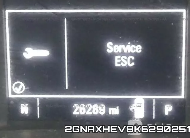 2GNAXHEV8K6290251 фото 8