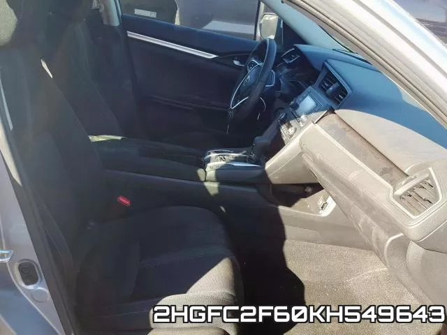 2HGFC2F60KH549643 фото 6
