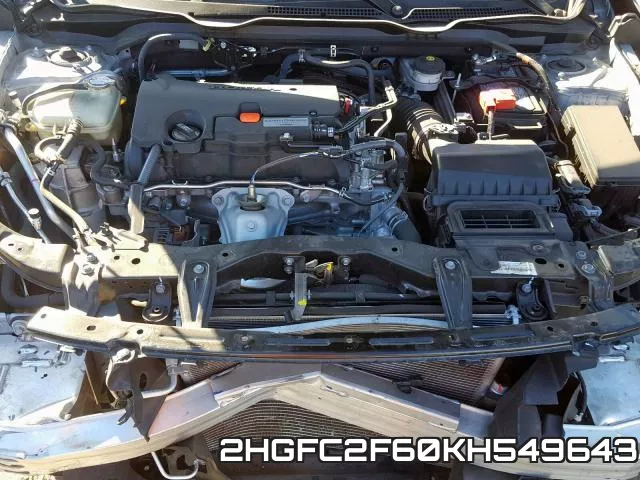 2HGFC2F60KH549643 фото 8