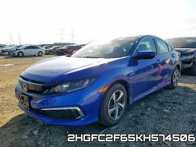 2HGFC2F65KH574506 фото 3