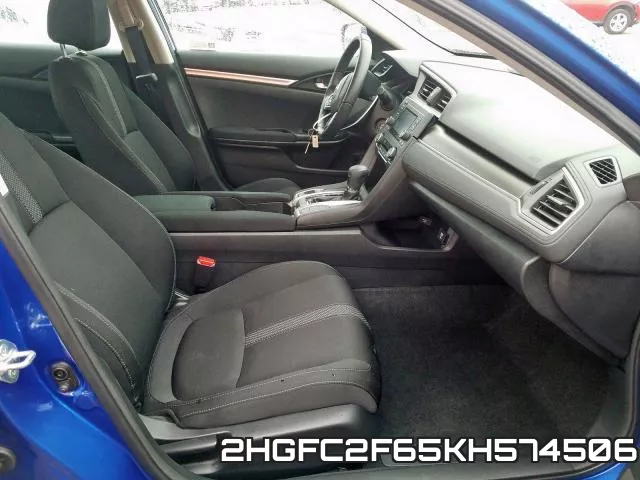 2HGFC2F65KH574506 фото 6